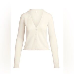 BNWT SKIMS Featherweight Cashmere Cardigan Large